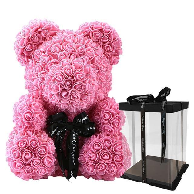 Big Luxury Rose Bear