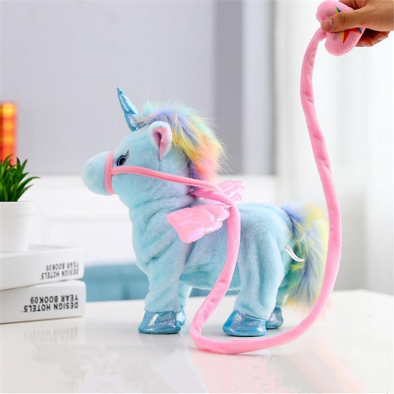 Magic Walking Unicorn Plush Toy