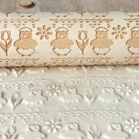 Thumbnail for Easter 3D Embossing Rolling Pin