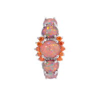 Thumbnail for Lux -  Fire Opal Garnet Ring