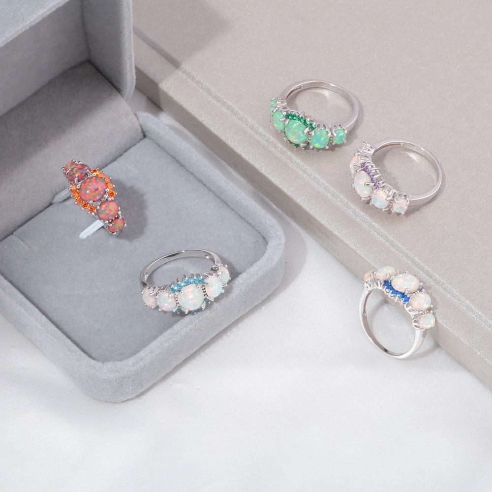 Lux -  Fire Opal Garnet Ring