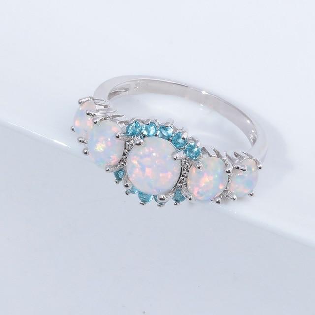 Lux -  Fire Opal Garnet Ring