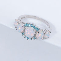 Thumbnail for Lux -  Fire Opal Garnet Ring