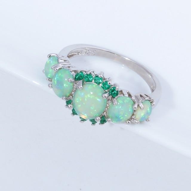 Lux -  Fire Opal Garnet Ring