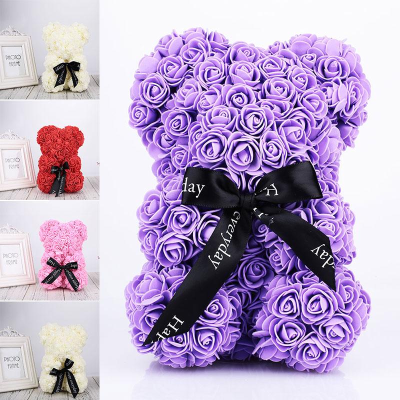 Valentine's Day Rosebud Bear