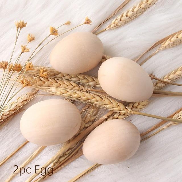 Easter Wooden Egg & Cups