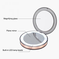 Thumbnail for Portable LED Makeup Mirror PeekWise