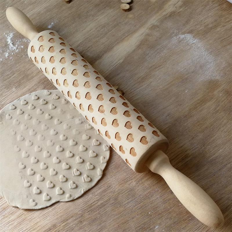 3D Rolling Pins - Lovely Heart, Dog Bone, Dinosaur