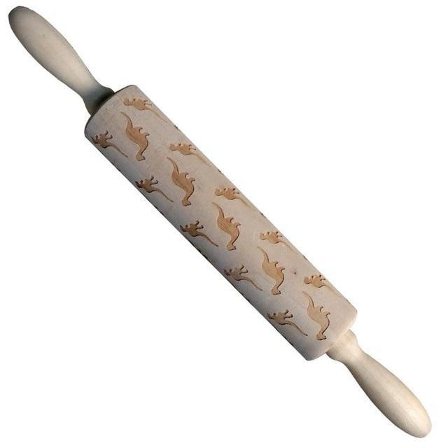 3D Rolling Pins - Lovely Heart, Dog Bone, Dinosaur