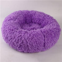 Thumbnail for Mini - Round Fluffy Plush Pet Bed