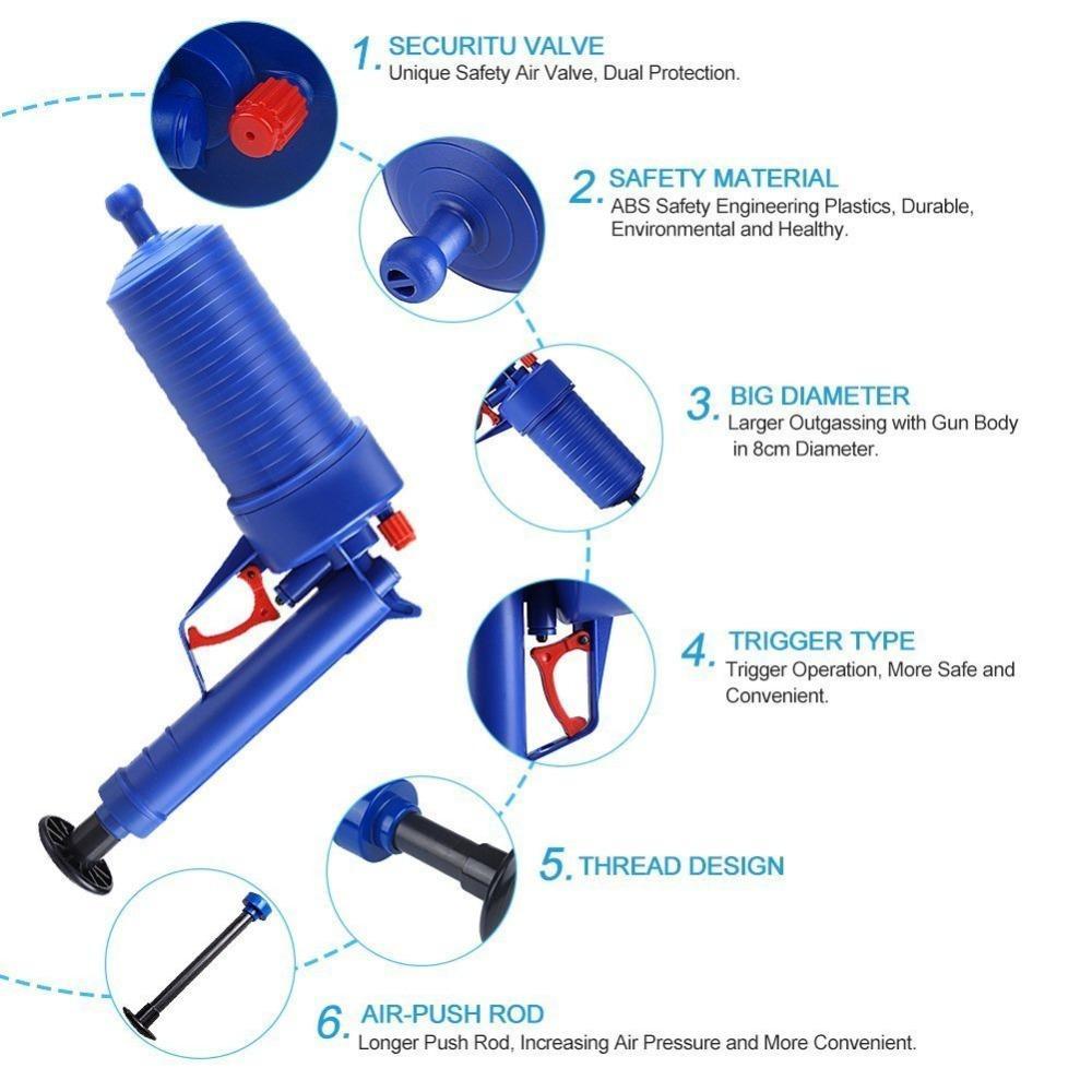 Powerful Air Power Drain Blaster