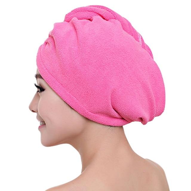 Dry Fast Hair Wrap Towel