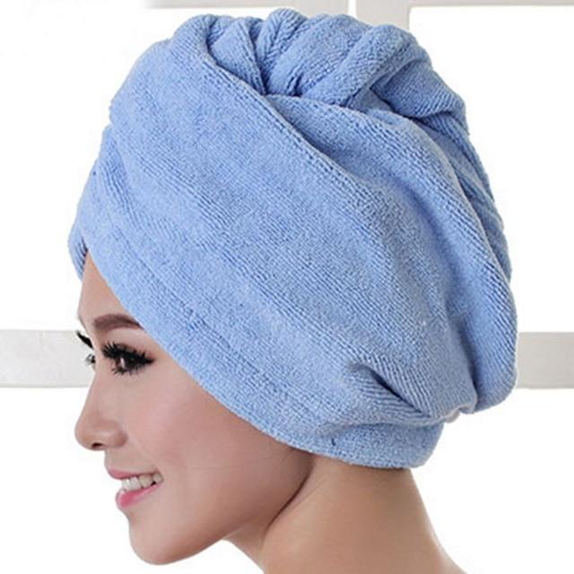 Dry Fast Hair Wrap Towel