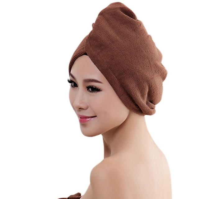 Dry Fast Hair Wrap Towel
