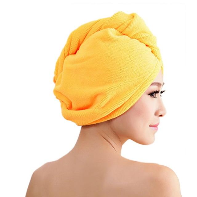 Dry Fast Hair Wrap Towel