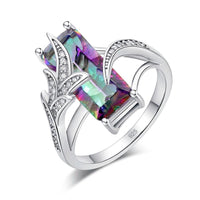 Thumbnail for Mystic Topaz Silver Plated Ring