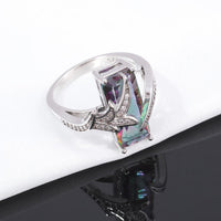 Thumbnail for Mystic Topaz Silver Plated Ring