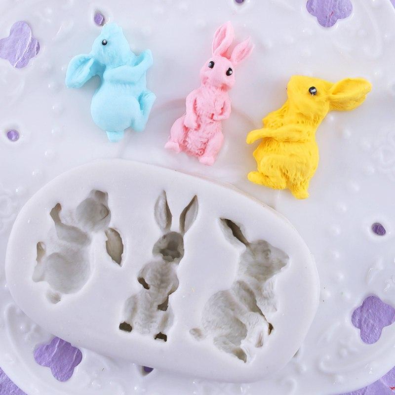 3D Silicone Rabbit Mold