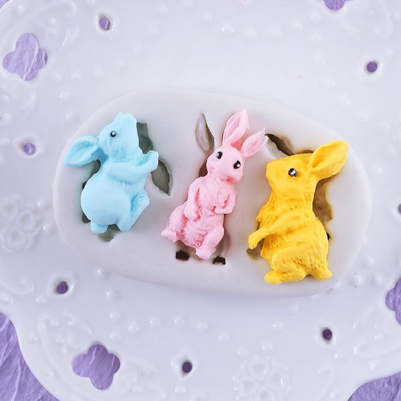 3D Silicone Rabbit Mold