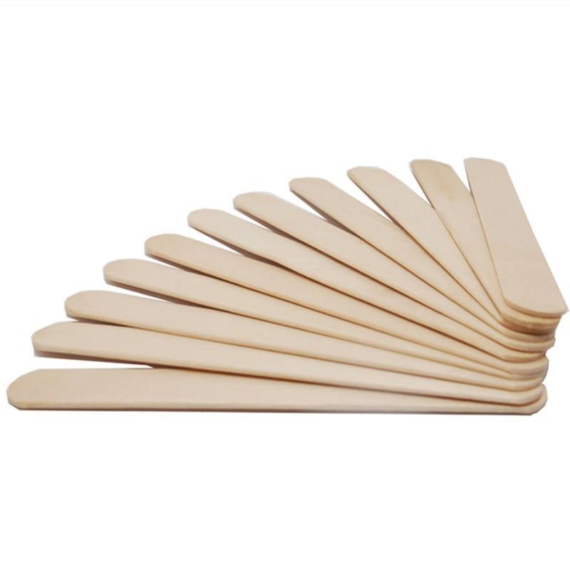 50 Pcs Wooden Wax Spatula
