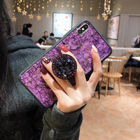 Thumbnail for Hanna - Marble Glitter iPhone Mobile Cover