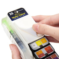 Thumbnail for Watercolor Paint Set with Water Brush & Pigment
