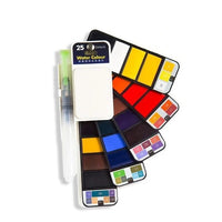 Thumbnail for Watercolor Paint Set with Water Brush & Pigment