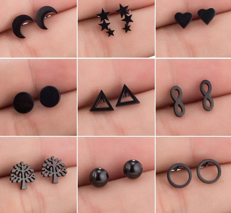 Boho Vintage Stud Earrings