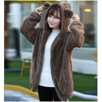 Thumbnail for Ursa: Fluffy Bear Hoodie