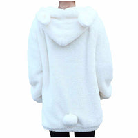 Thumbnail for Ursa: Fluffy Bear Hoodie