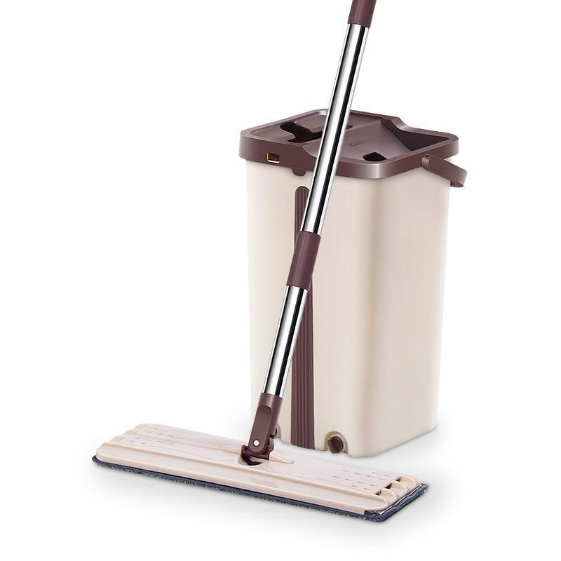 Self-Wringing Mop Bucket