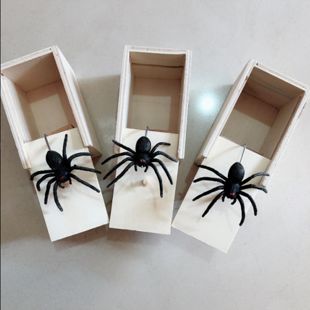 Jumping Spider Prank Box
