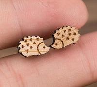 Thumbnail for Cute Wooden Stud Earrings