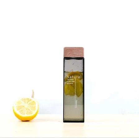 Wood Grain Water Bottle PeekWise