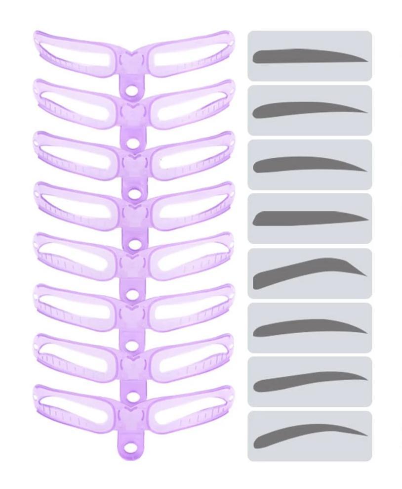 Eyebrow Shaping Template Stencil
