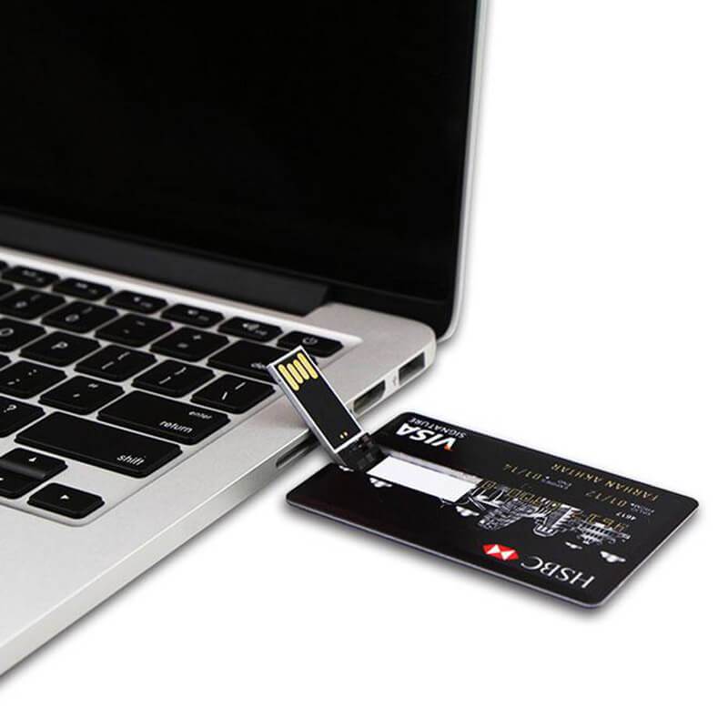 Credit Card USB Flash Drives PeekWise