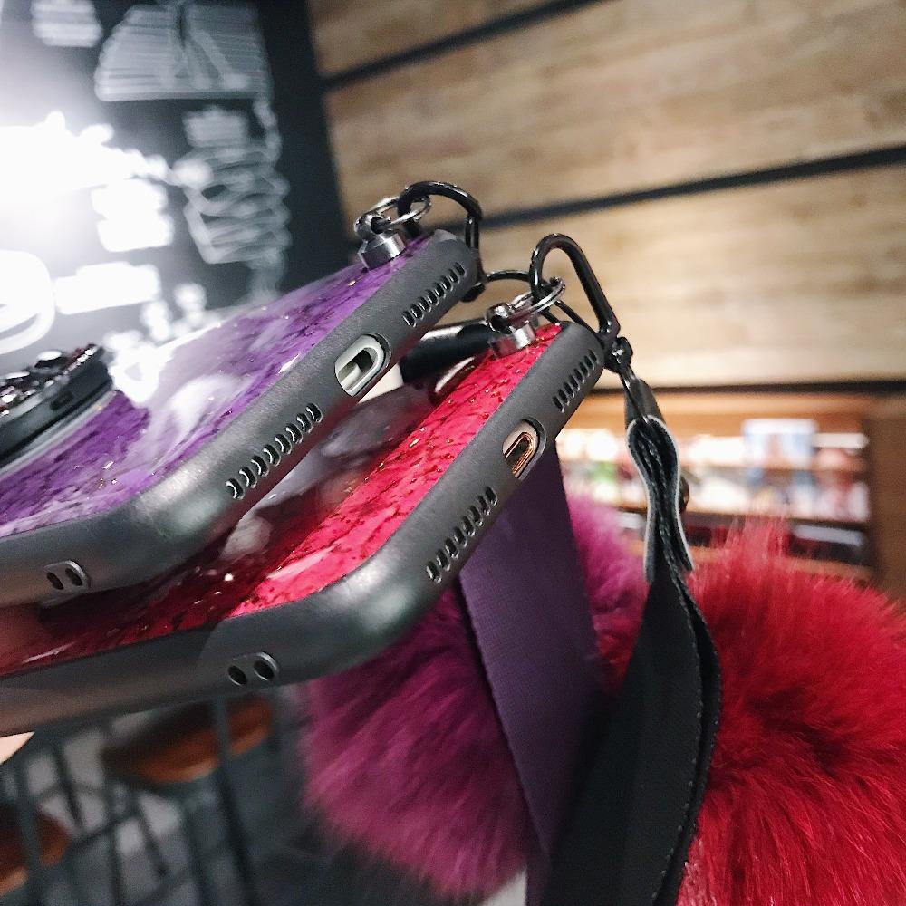 Hanna - Marble Glitter iPhone Mobile Cover