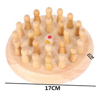 Thumbnail for Wooden Memory Chess Game