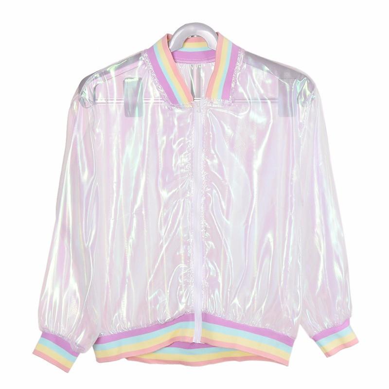 Rainbow Hologram Jacket