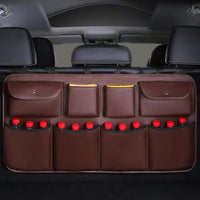 Thumbnail for PU Leather Car Trunk Organizer