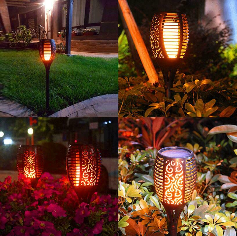 Outdoor Solar Flame Light Torch