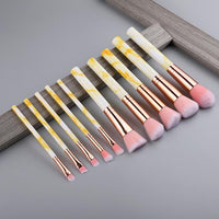 Thumbnail for Fotina - Marble Pattern Professional Make-Up Brushes