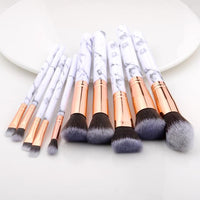 Thumbnail for Fotina - Marble Pattern Professional Make-Up Brushes