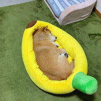 Thumbnail for Nahni - Banana Canoe Pet Bed