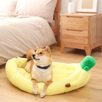 Thumbnail for Nahni - Banana Canoe Pet Bed