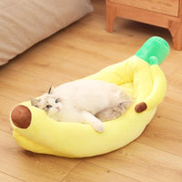 Thumbnail for Nahni - Banana Canoe Pet Bed