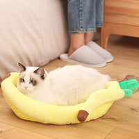 Thumbnail for Nahni - Banana Canoe Pet Bed