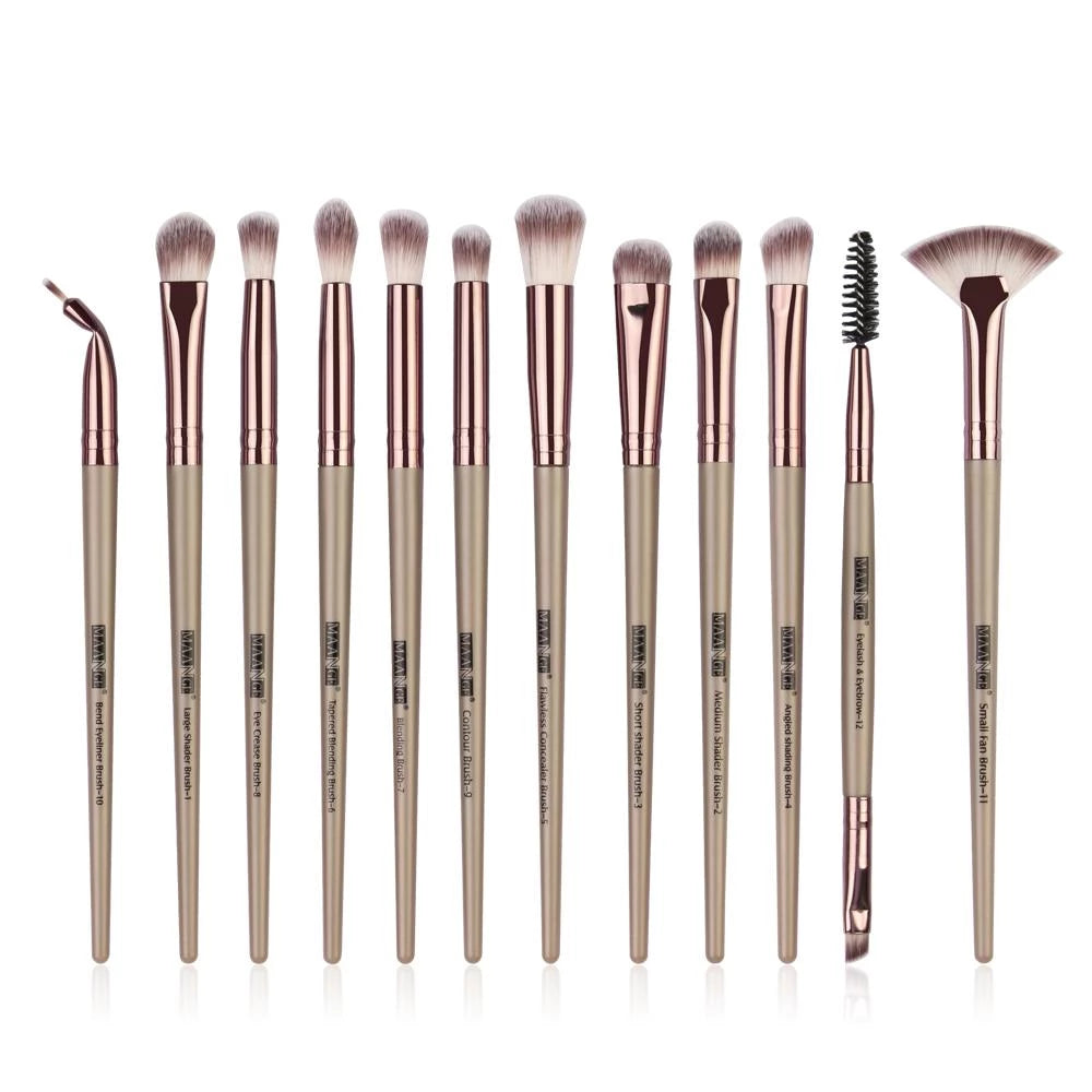 Set of 12 Professional Make-Up Brushes