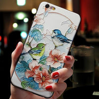 Thumbnail for Vintage 3D Floral Phone Cover