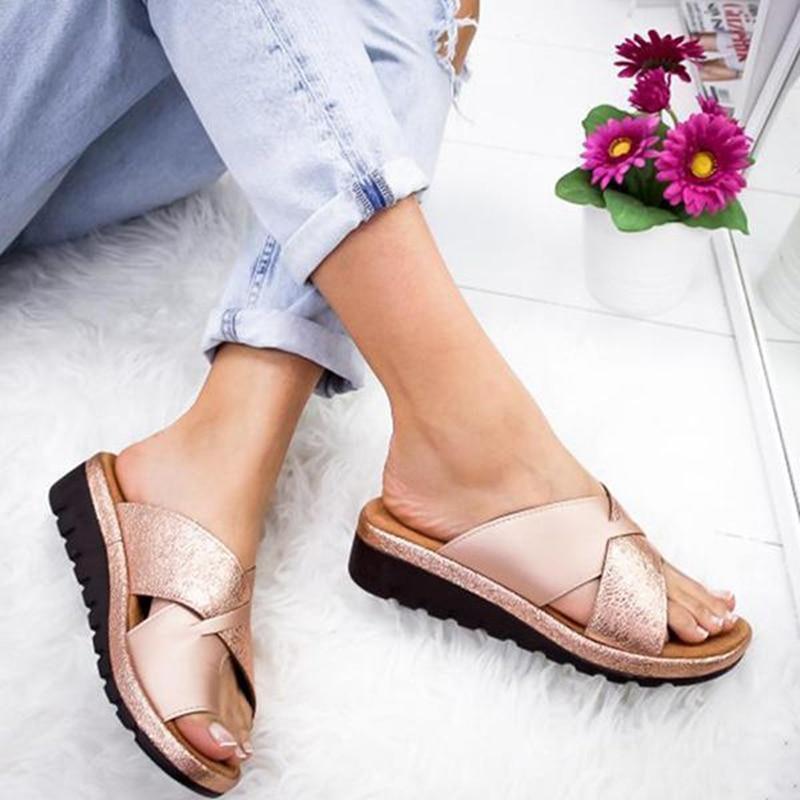 Toe Corrector Comfy Platform Sandals